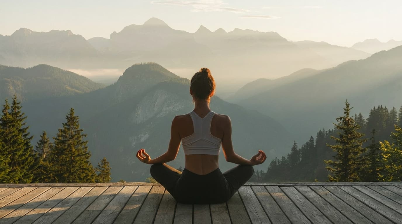 Yoga practice at Samayoga